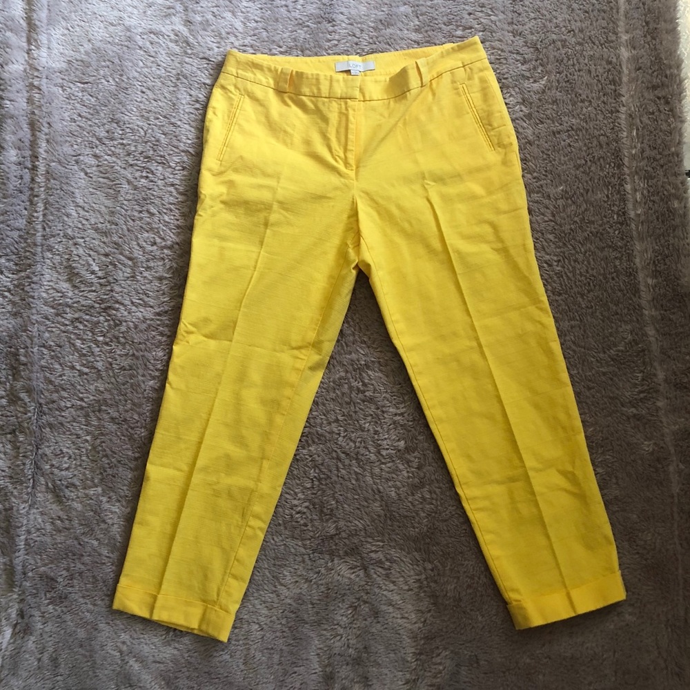 NWOT Ann Taylor Loft Cropped Pants Marisa Fit